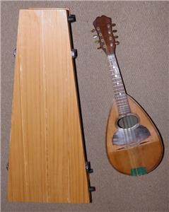 F. DE MUREDA NAPOLI マンドリン　ムレダ　インレイ装飾 F. DE MUREDA NAPOLI マンドリン ムレダ インレイ装飾 VINTAGE