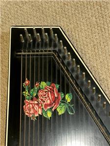 Vintage German Zither - Autoharp - Chord Harp 21 String & 3 Chord