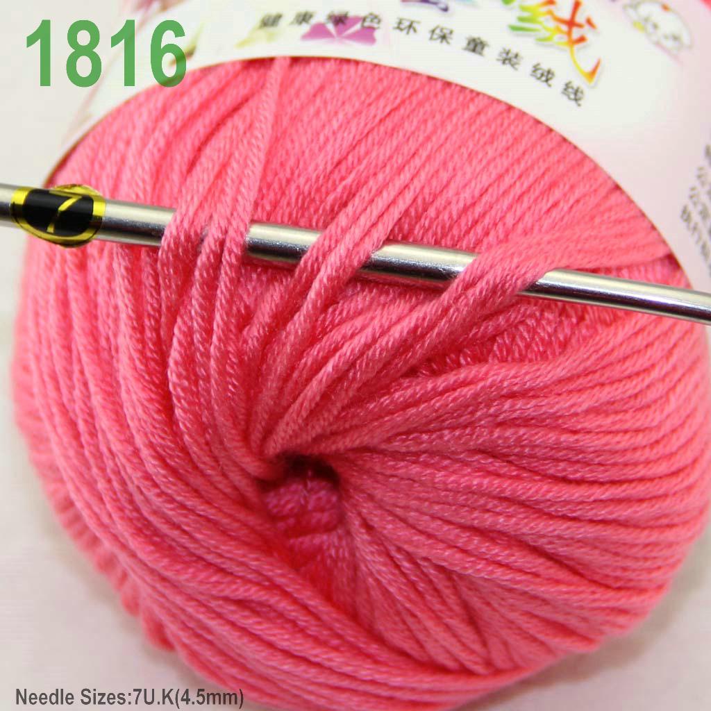 Sale 1Skeinx50g DK Baby Cashmere Silk Wool Children hand knitting ...