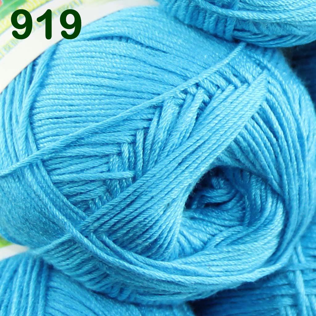 Sale New 1 Skein X 50g SUPER Soft Natural Smooth Bamboo Cotton Knitting