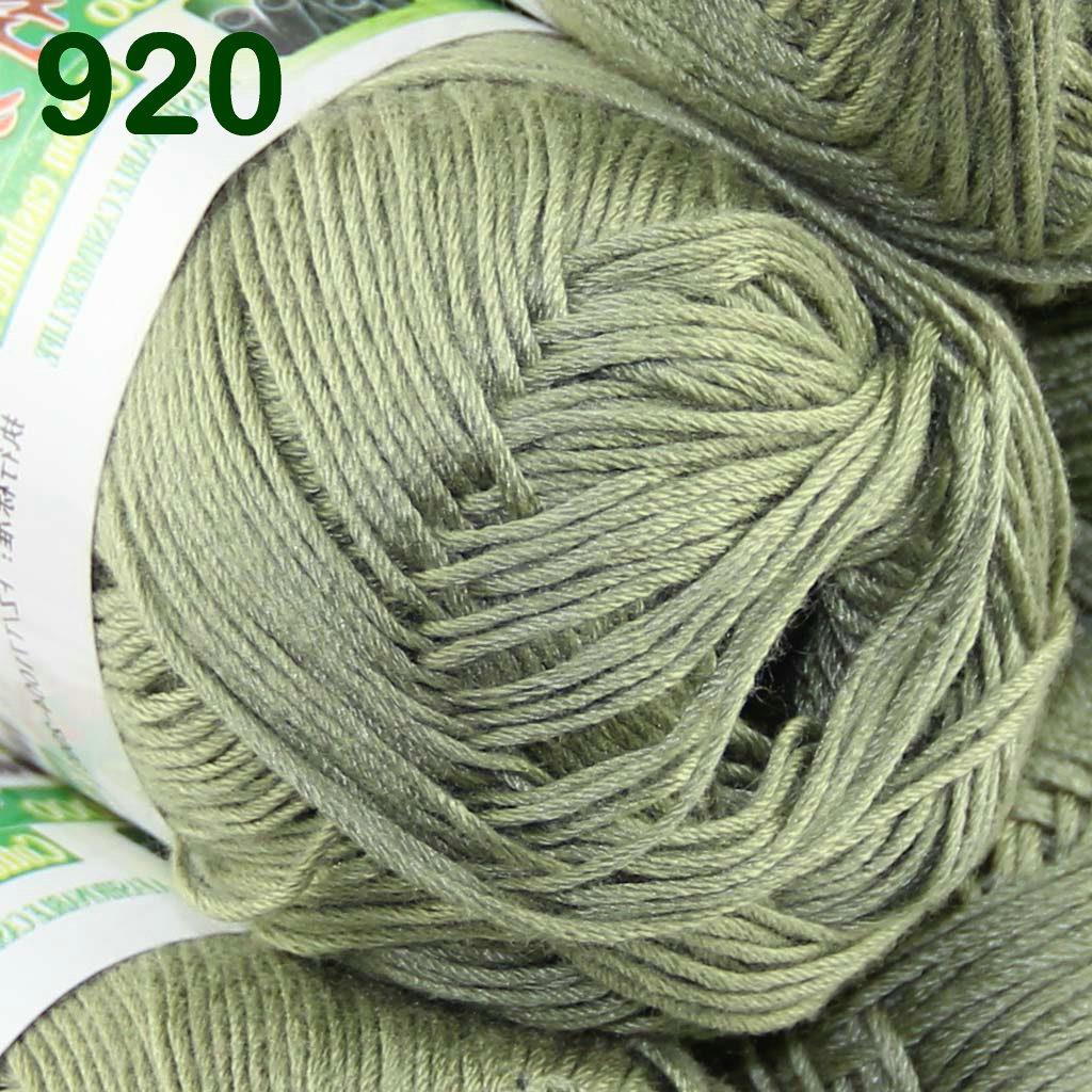 Sale 1 ball x 50g Cashmere Silk velvet Children hand knitting solid color Yarn O