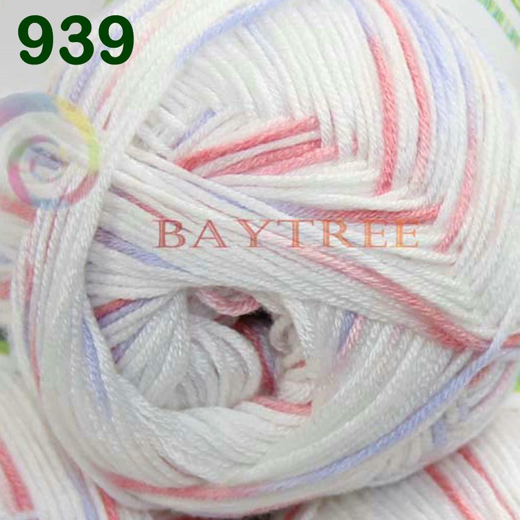 Sale New 1 Skein X 50g SUPER Soft Natural Smooth Bamboo Cotton Knitting