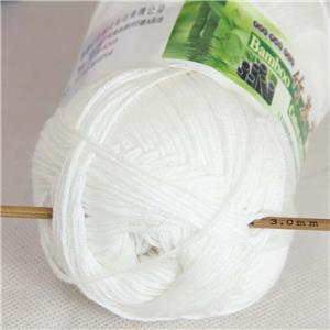 Summer 1Ball x 50g Bamboo Cotton Baby DIY Thread Knitting Crochet Finger Yarn 19 
