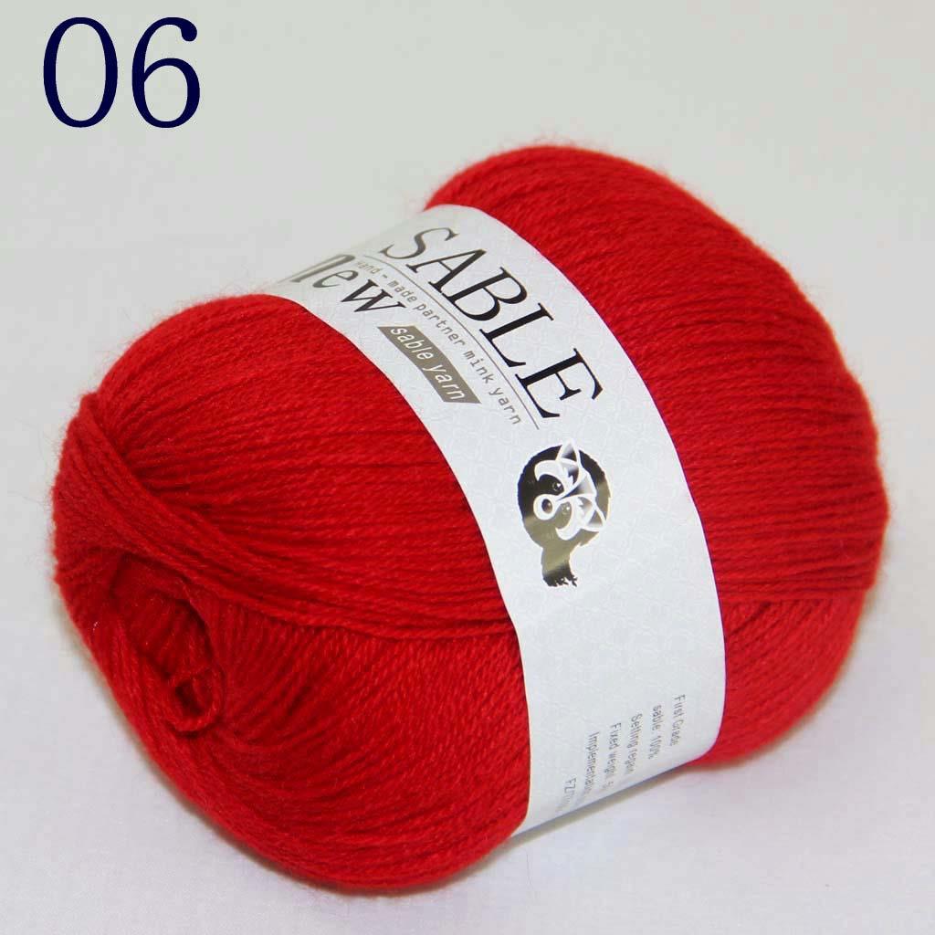 Hot 1ballx50g 100/% Pure Sable Cashmere Hand Yarn Shawls Wrap Crochet Knitwear 27