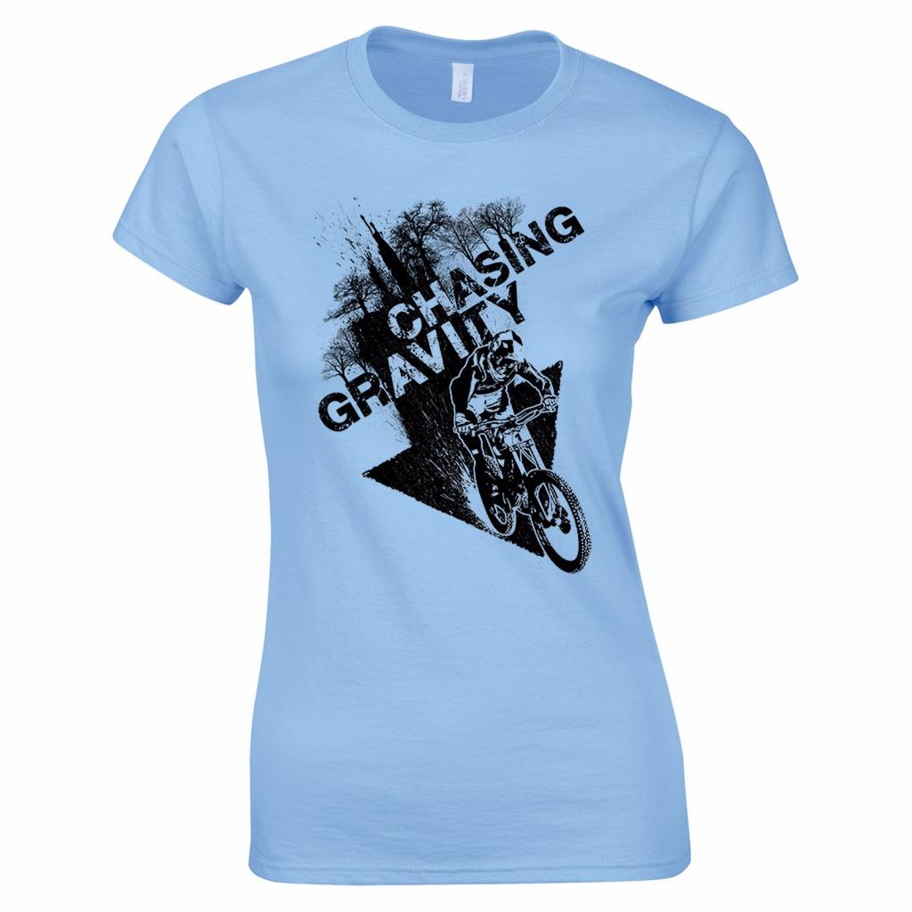 Chasing Gravity MTB Downhill Mountain Biking DH Off Road Cycling Womens ...