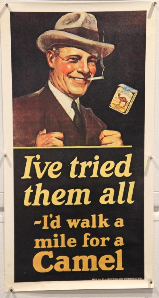 RJR Advertisement Poster Repo, Camel Etc.