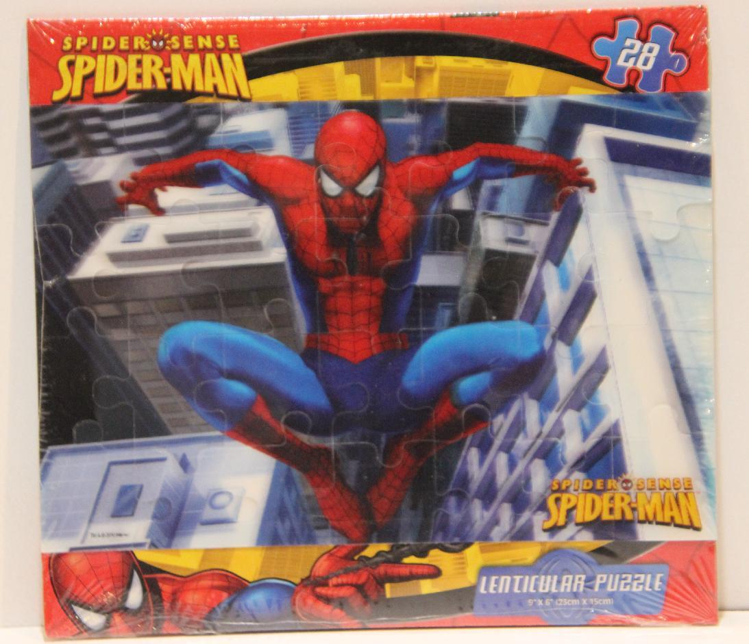 Spider-Man and Marvel Heroes 3D Lenticcular Puzzle (Kids-28 Pieces) - Picture 3 of 4