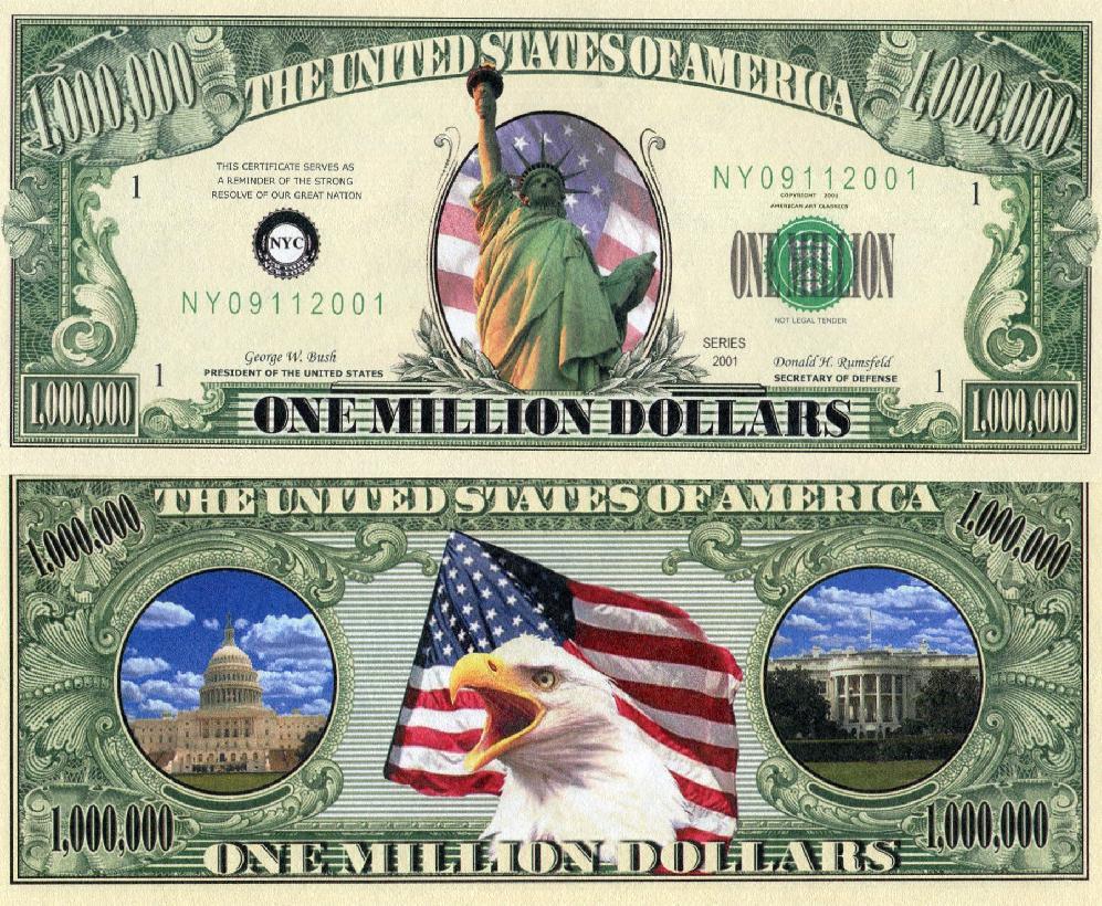 Funny Paper Money, Biker Bills, Currency, Dollars,USA Bill Size) Pack of 5 ea #2 - Picture 4 of 14