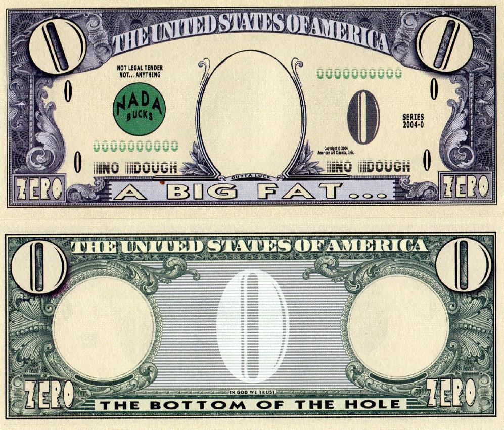 Funny Paper Money, Biker Bills, Currency, Dollars,USA Bill Size) Pack of 5 ea #2 - Picture 5 of 14