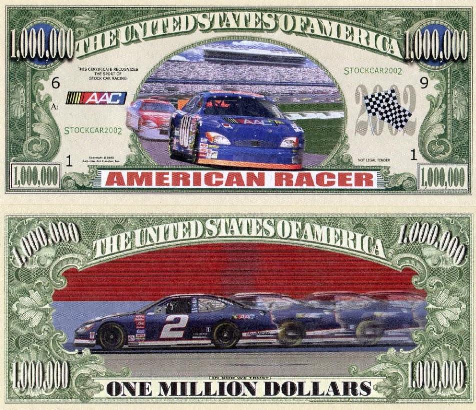 Funny Paper Money, Biker Bills, Currency, Dollars,USA Bill Size) Pack of 5 ea #2 - Picture 12 of 14