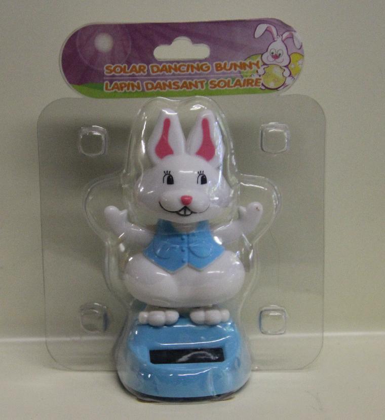 Solar Powered Dancing Easter Chick 4 Flip Flap Toy Decoration Chickie