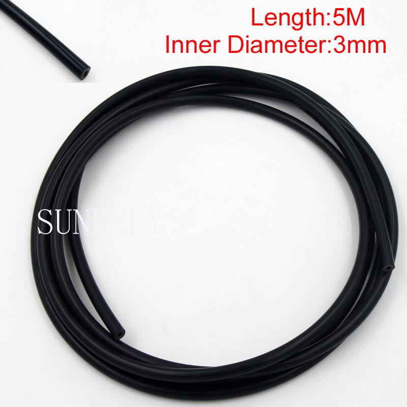 8mm 1 Metre Black Silicone Vacuum Hose//Turbo Rubber Tube Air Water Pipe