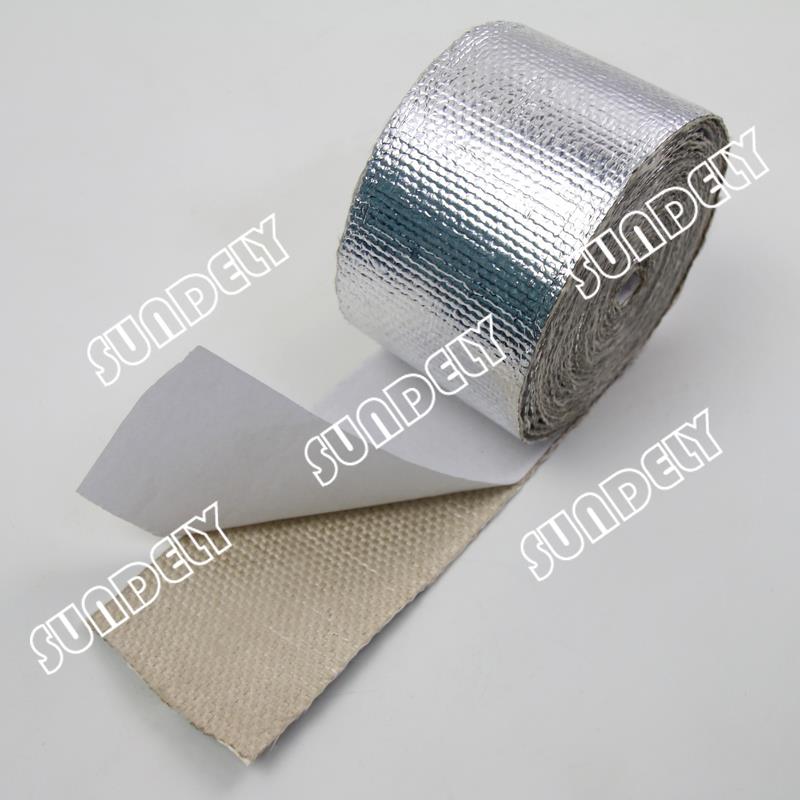 Epman 2 X 5 Meter Roll Self Adhesive Reflect a Gold Heat Wrap Barrier Performance Heat Protection Tape