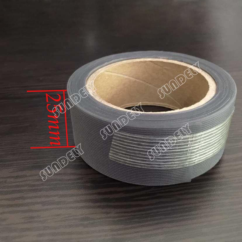 Dark Grey 5m Seam Sealing Tape 25mm Iron on Hot Melt 3 Layer Waterproof