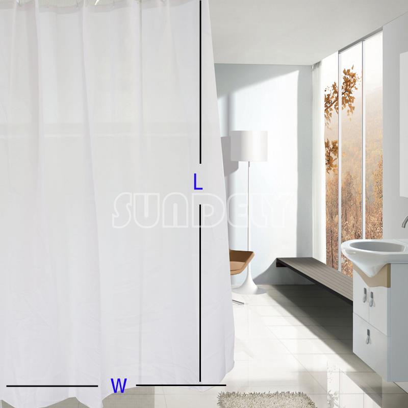 Quality Xl Large Extra Long Wide White, Extra Large Shower Curtain