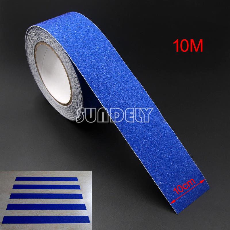 4/"Yellow ANTI SLIP TAPE Grip Adhesive Backed Non Slip Safety Floor Steps Trailer