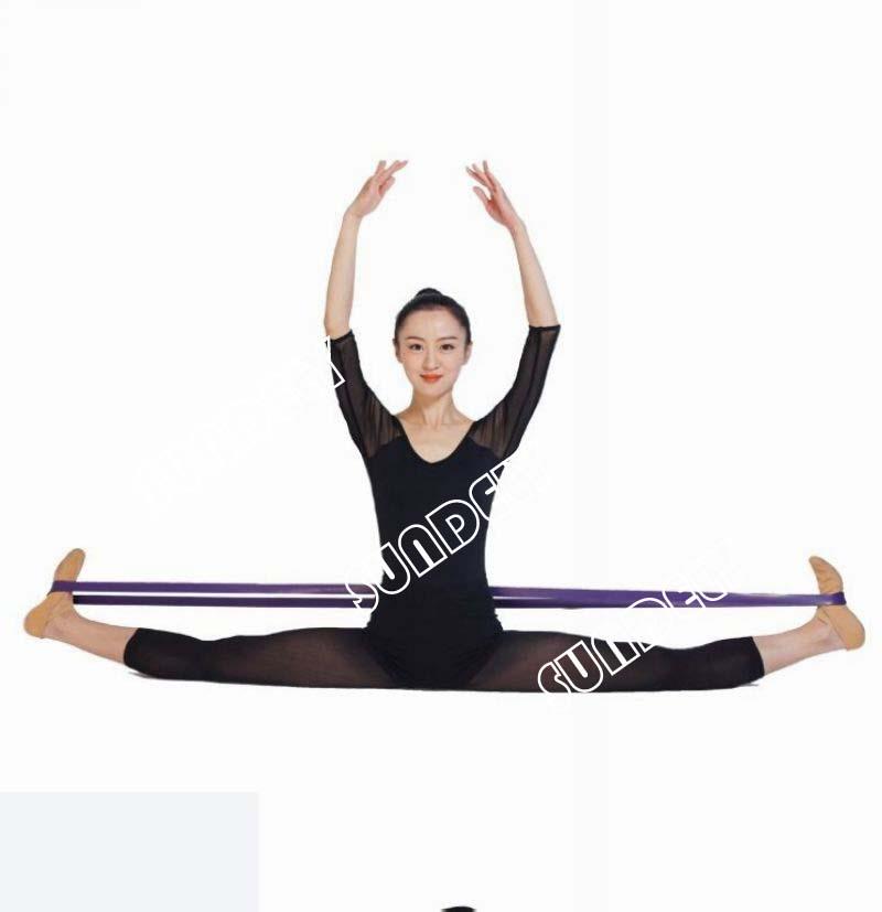 Stretch Band For Flexibility – 35.4 Inch Yoga & Fitness Band With 9 Loops For Leg Stretching, Dance, Pilates - View #6