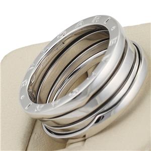 Bvlgari Bulgari B Zero-1 18k White Gold 9mm Band Ring Size 59-US