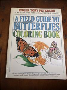 VTG A FIELD GUIDE TO BUTTERFLIES COLORING BOOK 1983 ...