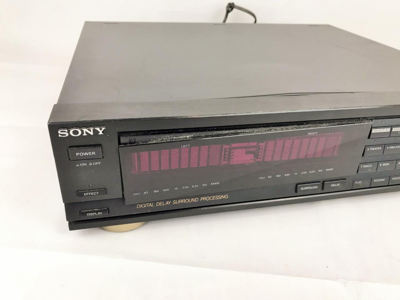 Sony Graphic Equalizer SEQV902 7 Band Vintage Unit HiFi Fully