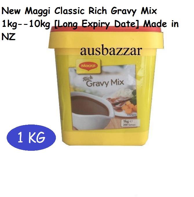New Maggi Classic Rich Gravy Mix 1kg Made in New Zealand Free Postage