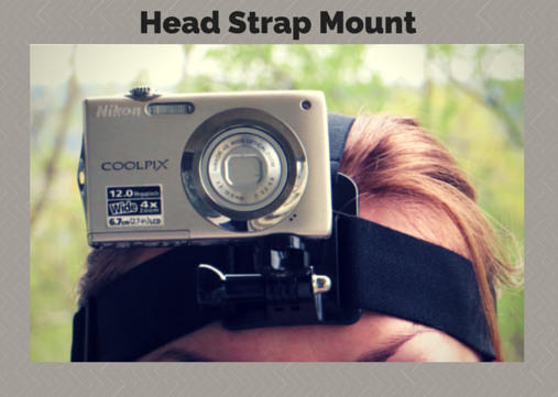 Designo® Head Strap Harness Mount Holder for Mobile Phone iPhone Samsung  HTC