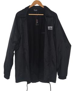 NEW WATERPROOF LINED WINDBREAKER NYLON COACHES EMBROIDERY SECURITY