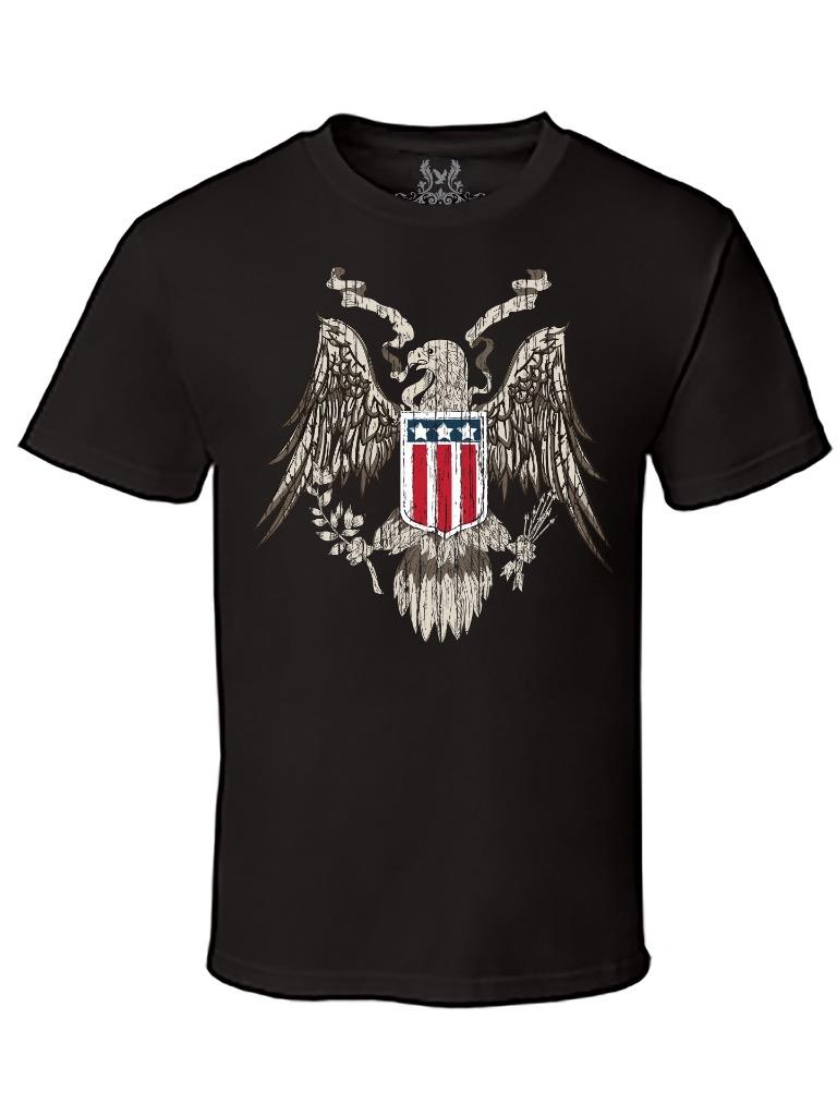 NUEVA CON ETIQUETAS CAMISETA DE COLECCIÓN LIBERTAD PEACE CON BANDERA AMERICANA DE DISEÑO GRÁFICO PARA HOMBRE IMPRESA BANDERA AMERICANA - Imagen 15 de 16
