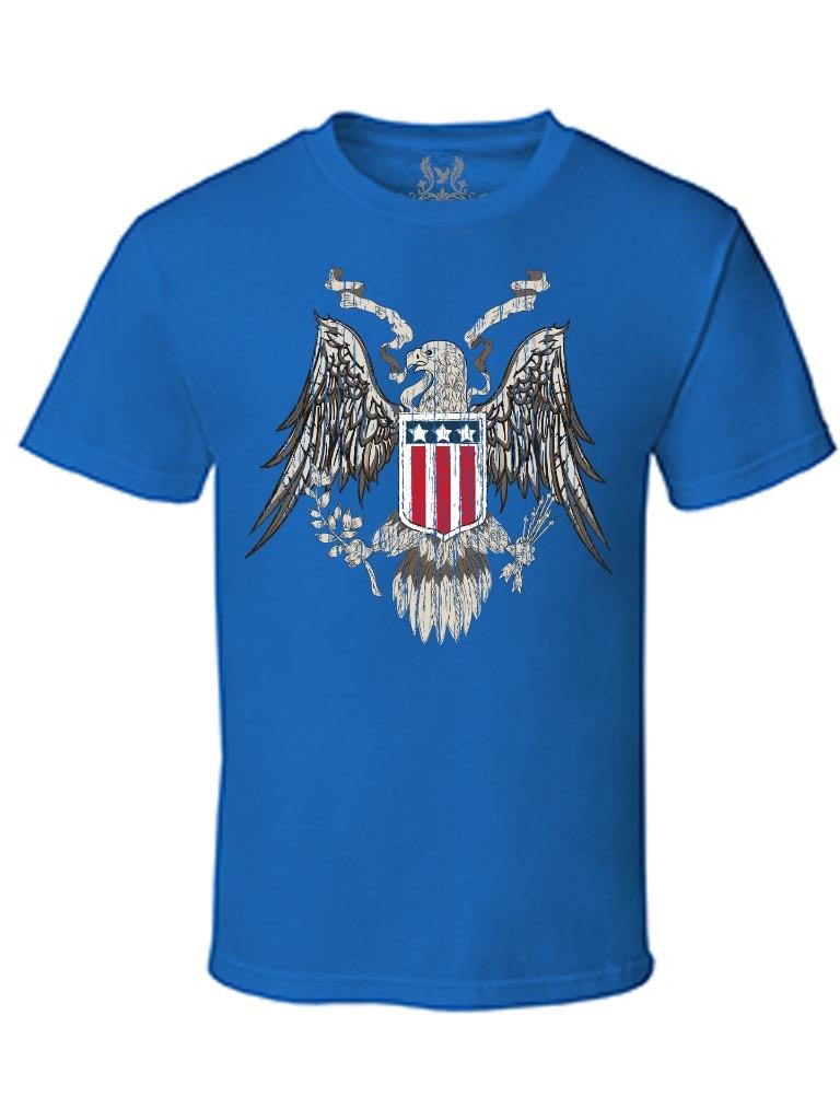 NUEVA CON ETIQUETAS CAMISETA DE COLECCIÓN LIBERTAD PEACE CON BANDERA AMERICANA DE DISEÑO GRÁFICO PARA HOMBRE IMPRESA BANDERA AMERICANA - Imagen 11 de 16