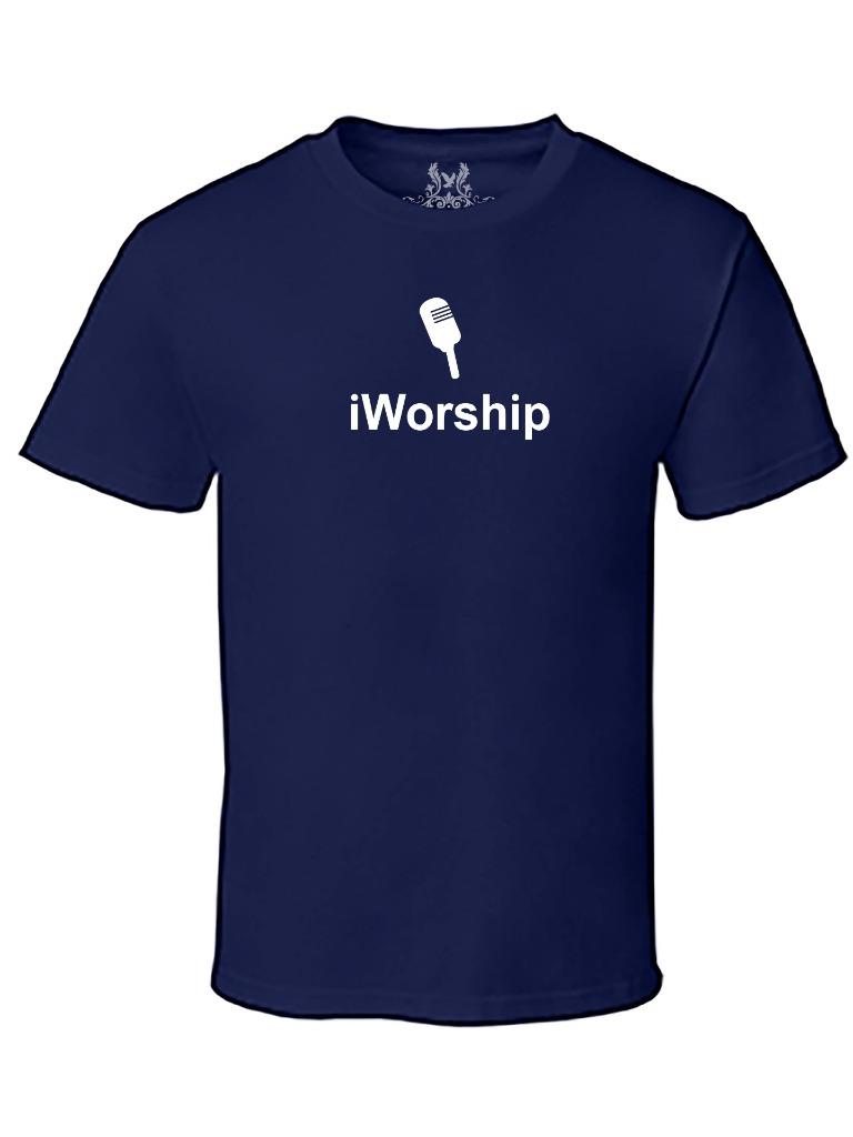 NEW MEN'S PRINTED GRAPHIC DESIGN HIPSTER IWORSHIP CHRISTIAN BIBLE JESUS TSHIRT - Bild 16 von 20