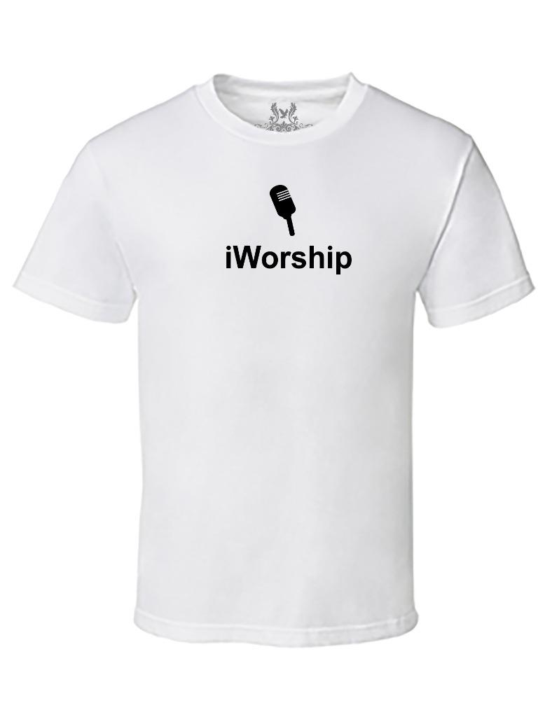 NEW MEN'S PRINTED GRAPHIC DESIGN HIPSTER IWORSHIP CHRISTIAN BIBLE JESUS TSHIRT - Bild 13 von 20