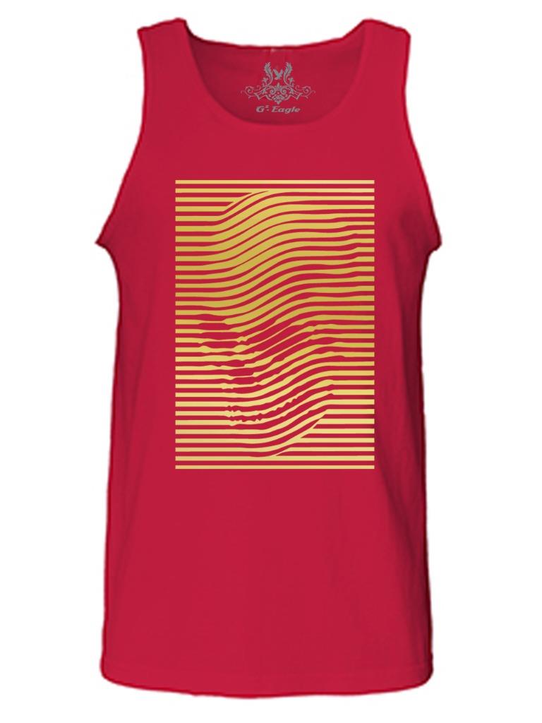 NEU HERREN BEDRUCKT GRAFIK DESIGN HIPSTER SCHÄDEL SKELETT GESCHENK KUNST VINTAGE TANKTOP - Bild 6 von 8