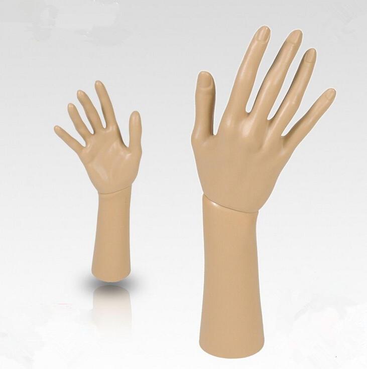 Harz Schaufensterpuppe Hand Schmuck Ring Armband Display Show Stand