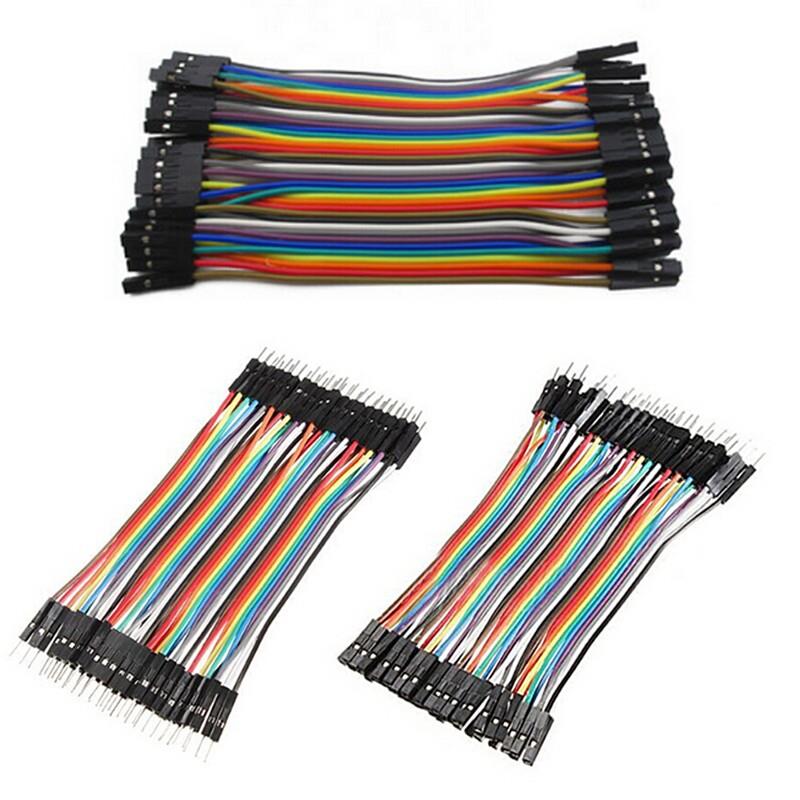 40x Cables Dupont 20cm Male//Male pour BreadBoard Arduino Raspberry Pi