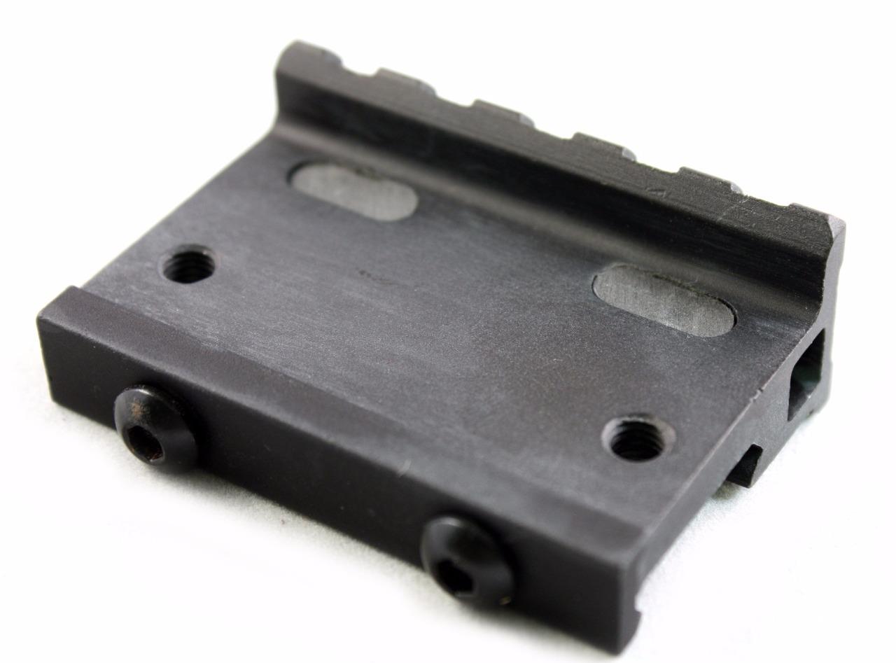Low Profile Tactical 90 Degree Offset Angle Mount 5 Slot Picatinny ...