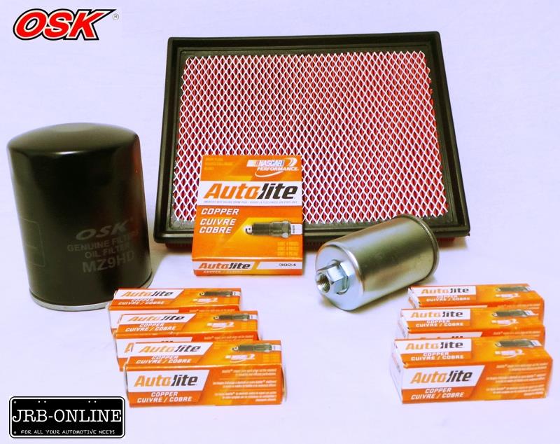 FORD FALCON AU1 AU111 6CYL PETROL OIL AIR FUEL FILTER SERVICE+SPARK PLUGS 9802 eBay