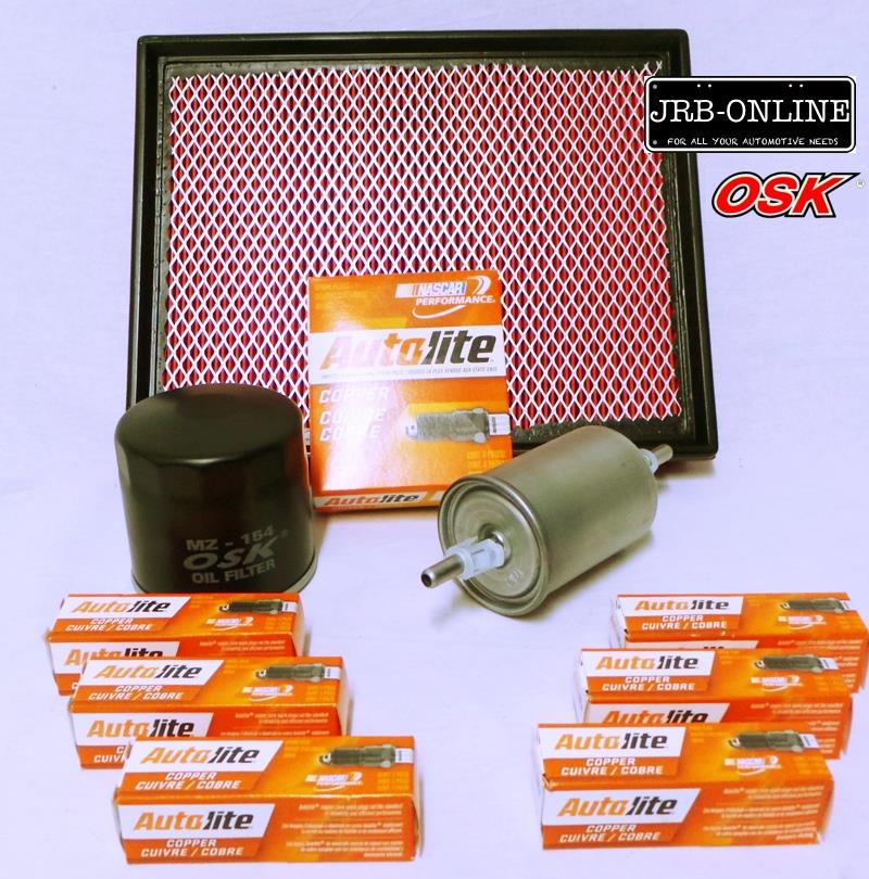 HOLDEN COMMODORE UTE VU VY 3.8L V6 OIL AIR FUEL FILTER SERVICE KIT