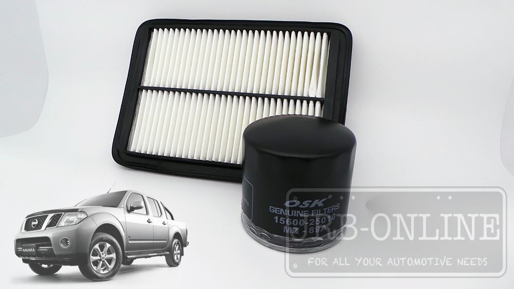 Nissan NAVARA D40 THAI Built YD25 2.5L 20052015 AIR OIL FILTER SERVICE