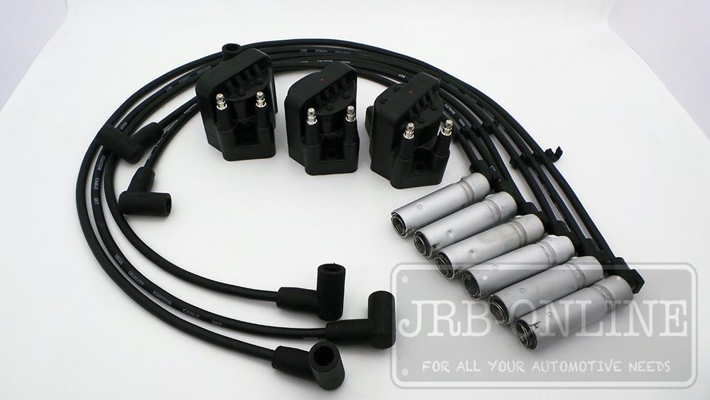 VT VX VU VY HOLDEN COMMODORE V6 IGNITION LEADS & COIL PACKS SERVICE KIT