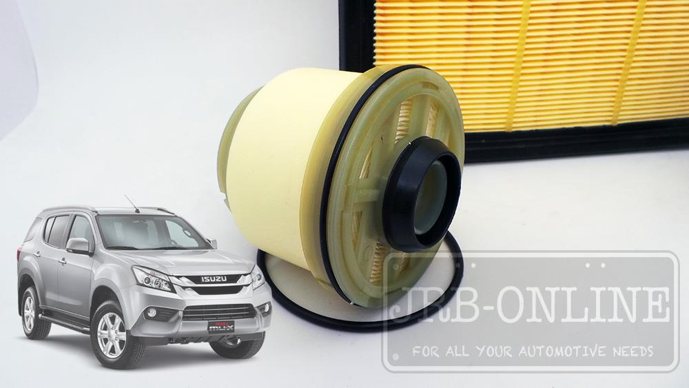 Isuzu MUX Mux 4JJ1 Turbo CRD 3.0L 12/13 on AIR OIL FUEL FILTER SERVICE