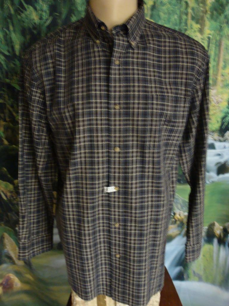Chaps Ralph Lauren Xl Dress Lt Flannel Shirt Brown Grey Brown Ivory Plaid Ebay Collection by excellent finds from me to you. ralph lauren