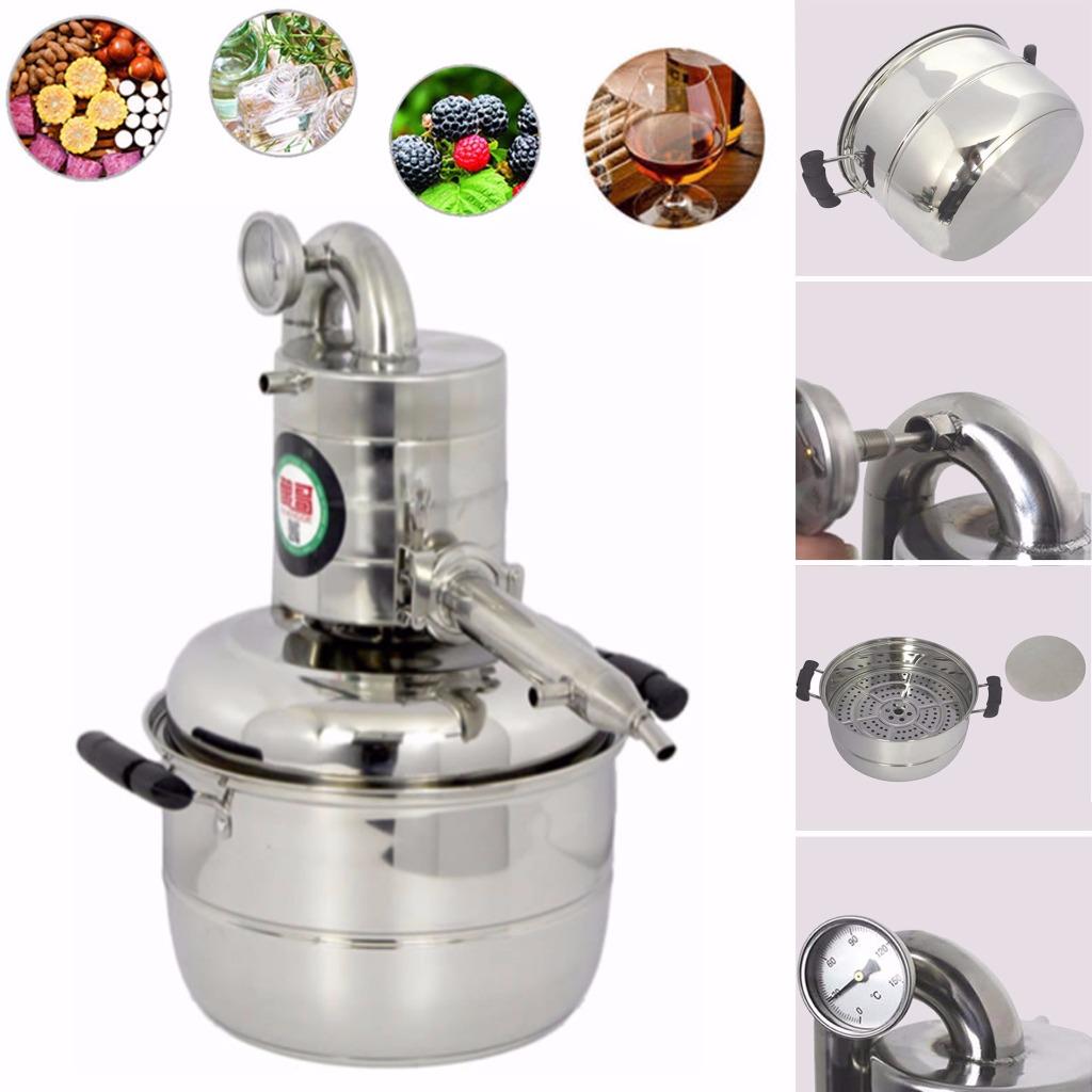 971749929_o 10L-15L Alambique Destilador Termometro Inoxidable Enfriador Vino Agua Aceite 971749929_o 10L-15L Alambique Destilador Termometro Inoxidable Enfriador Vino Agua Aceite