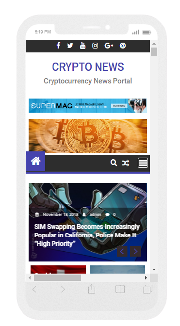 Crypto News Website