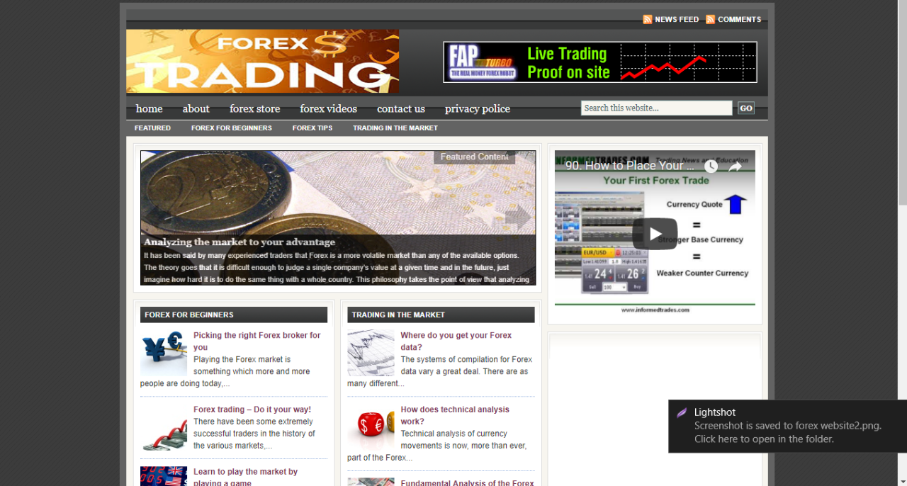 Forex business for sale