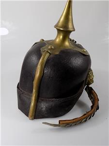 ORIGINAL PICKELHAUBE BAYERN IN TREUE FEST 1.WK LEDER ...