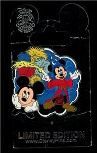 WDW Mickey and Sorcerer Mickey Where Dreams Come True LE