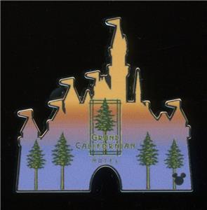 DLR Grand Californian Castles Wave A 2026 Hidden Mickey Disney Pin
