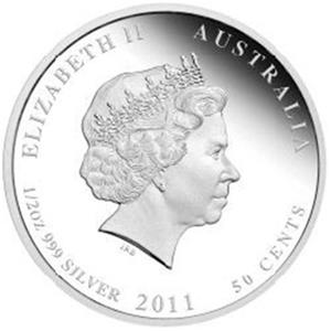 KOALA 1//2 Oz Silver Coin Australia 2011 50 ¢ Australian Bush Babies Rare