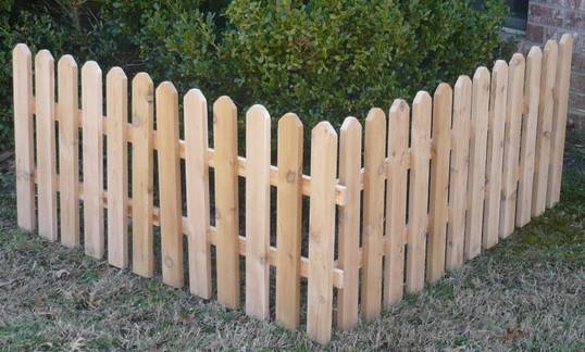 12 FT NEW ALL CEDAR WOOD FENCE DECORATIVE GARDEN FENCING ... 12 FT NEW ALL CEDAR WOOD FENCE DECORATIVE GARDEN FENCING
