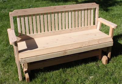BRAND NEW 6 FOOT CEDAR WOOD TRADITIONAL OUTDOOR PORCH ...